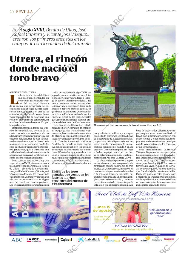 ABC SEVILLA 15-08-2022 página 20