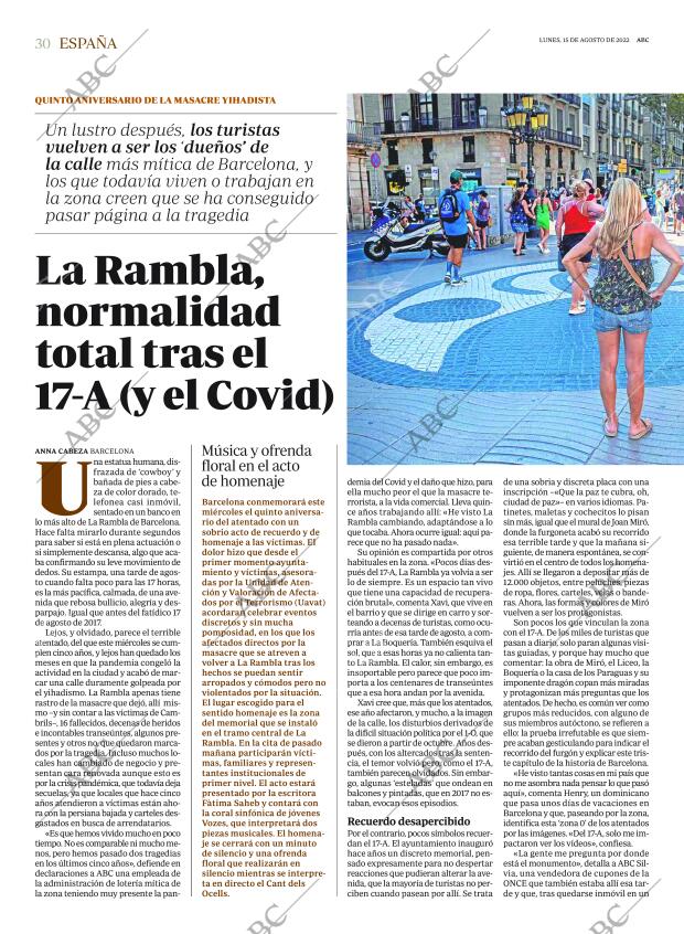 ABC SEVILLA 15-08-2022 página 30