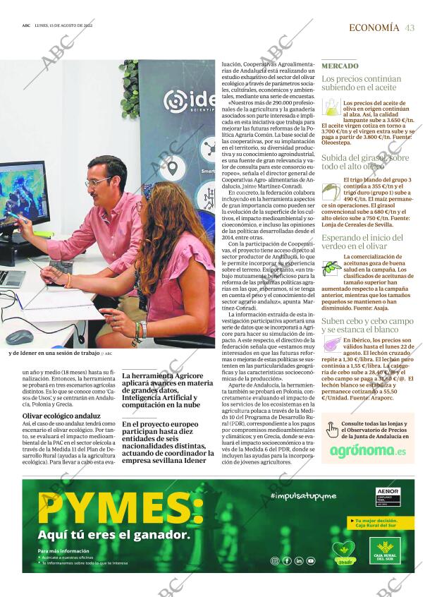 ABC SEVILLA 15-08-2022 página 43