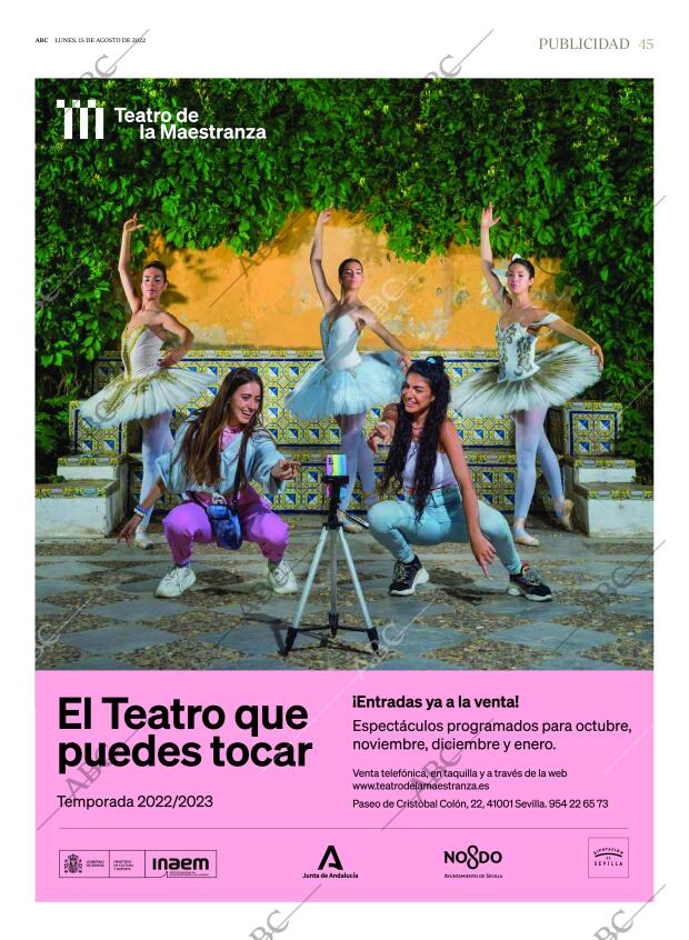 ABC SEVILLA 15-08-2022 página 45