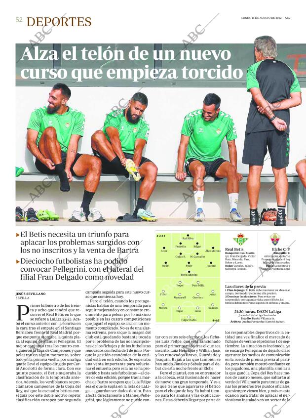 ABC SEVILLA 15-08-2022 página 52