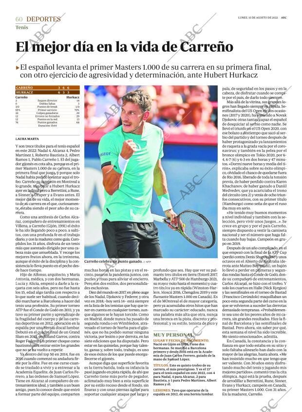 ABC SEVILLA 15-08-2022 página 60