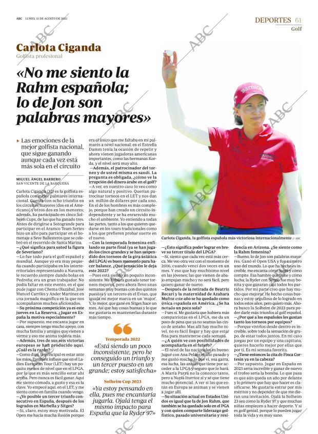 ABC SEVILLA 15-08-2022 página 61