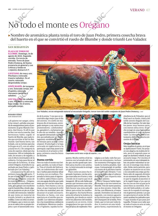 ABC SEVILLA 15-08-2022 página 67