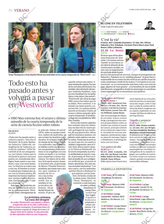 ABC SEVILLA 15-08-2022 página 70