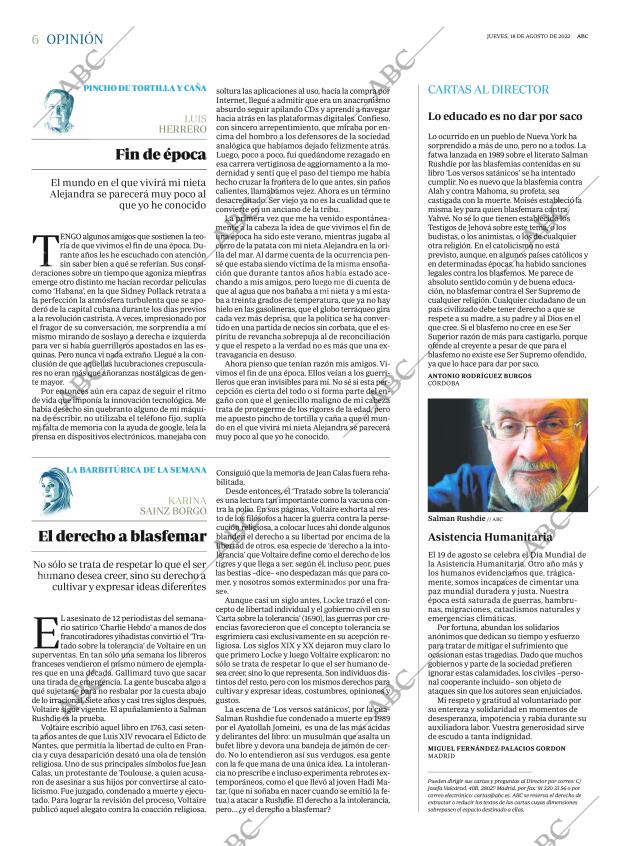 ABC CORDOBA 18-08-2022 página 6