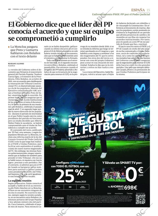 ABC MADRID 19-08-2022 página 15