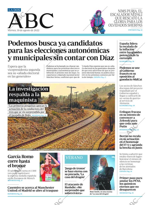 ABC MADRID 19-08-2022 página 2