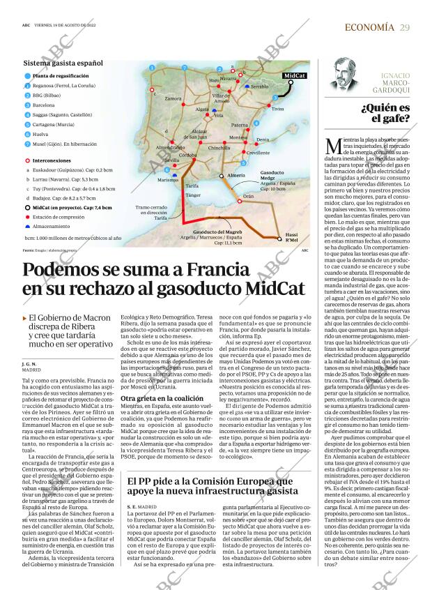 ABC MADRID 19-08-2022 página 29