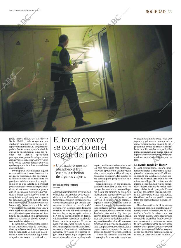 ABC MADRID 19-08-2022 página 33