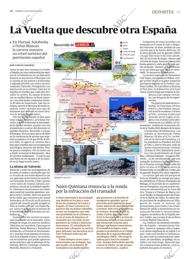 ABC MADRID 19-08-2022 página 39
