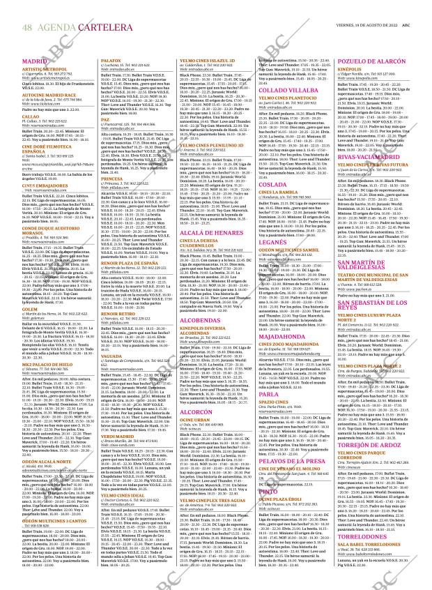 ABC MADRID 19-08-2022 página 48