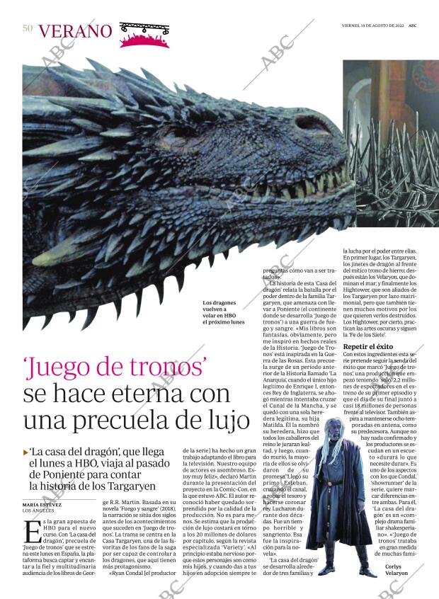 ABC MADRID 19-08-2022 página 50