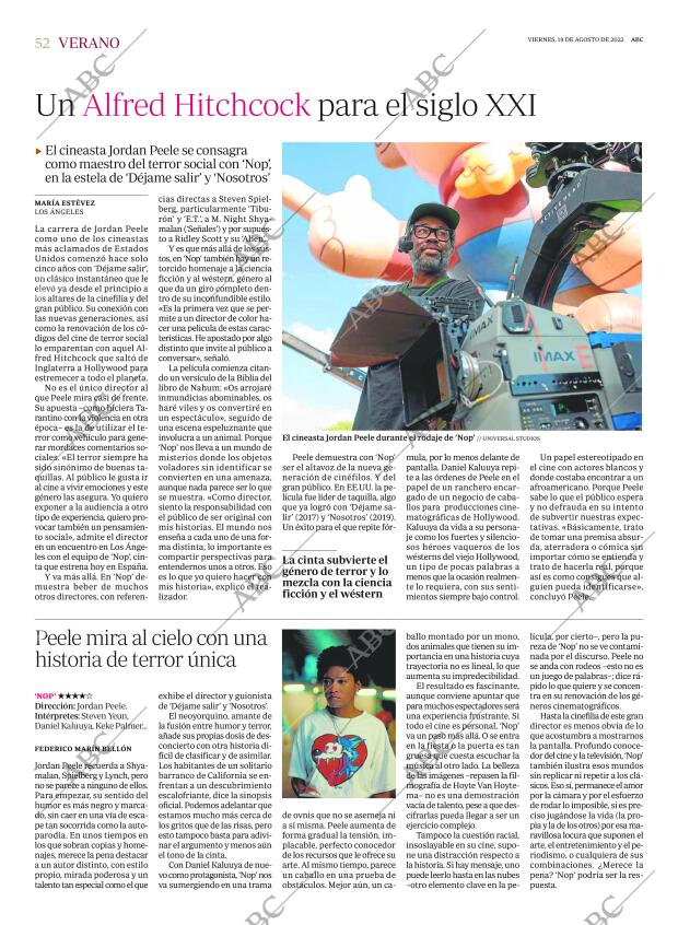 ABC MADRID 19-08-2022 página 52