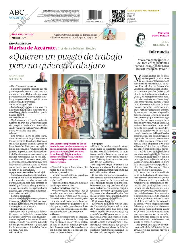 ABC MADRID 19-08-2022 página 64