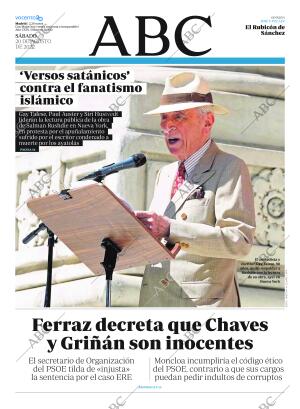 ABC MADRID 20-08-2022 página 1