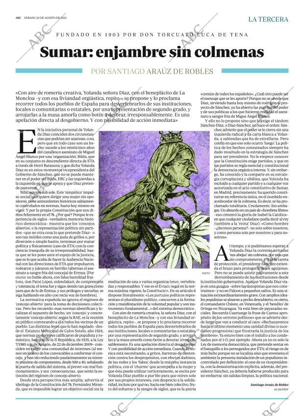 ABC MADRID 20-08-2022 página 3