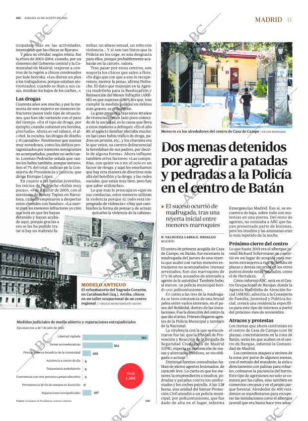 ABC MADRID 20-08-2022 página 41