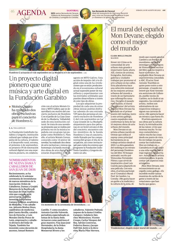 ABC MADRID 20-08-2022 página 46