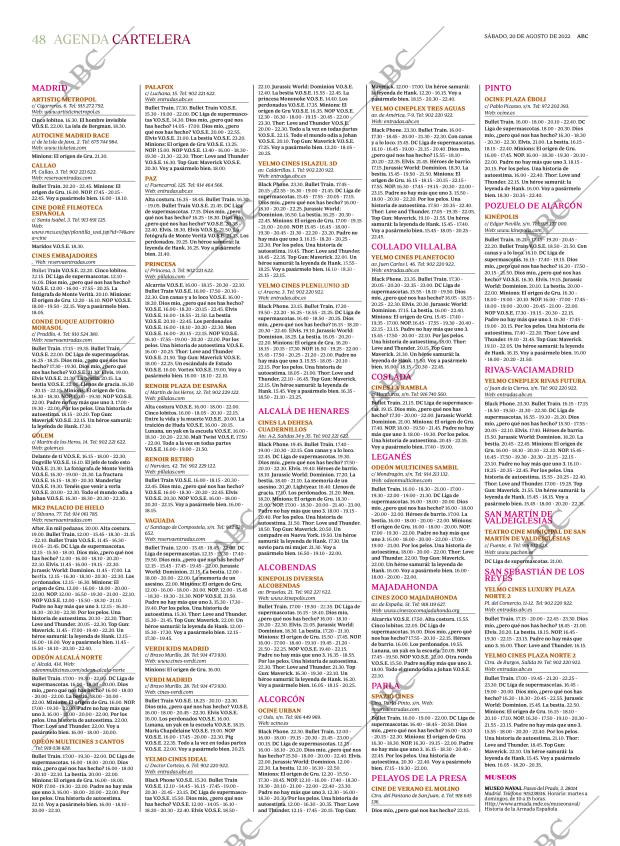 ABC MADRID 20-08-2022 página 48