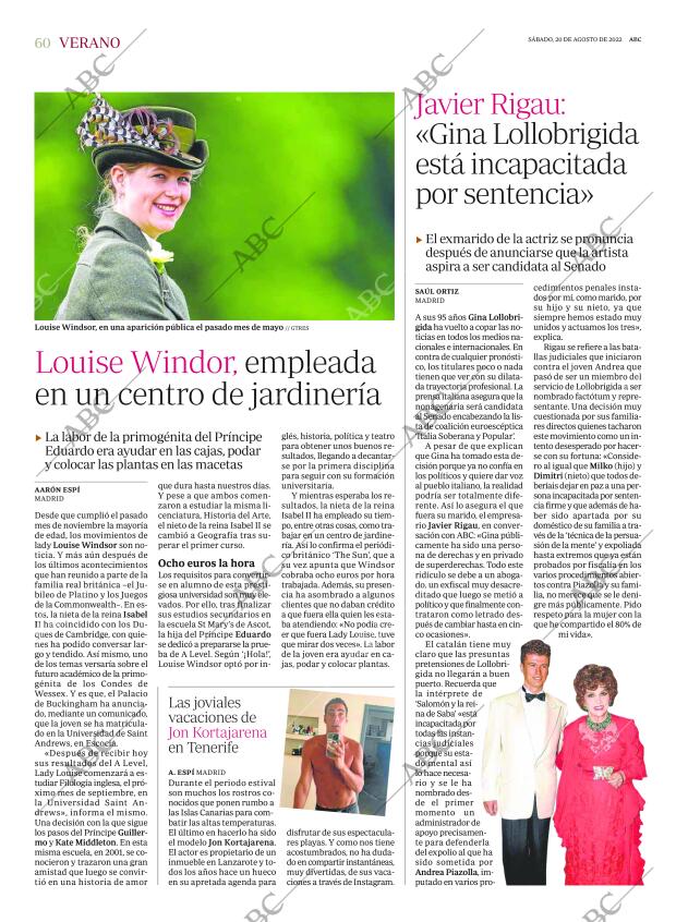 ABC MADRID 20-08-2022 página 60