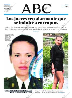 ABC MADRID 23-08-2022 página 1