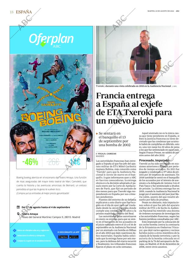 ABC MADRID 23-08-2022 página 18