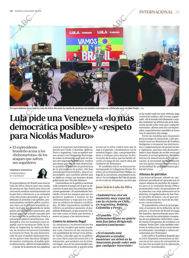 ABC MADRID 23-08-2022 página 23