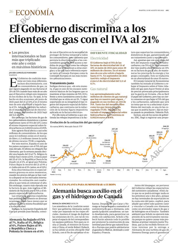 ABC MADRID 23-08-2022 página 26