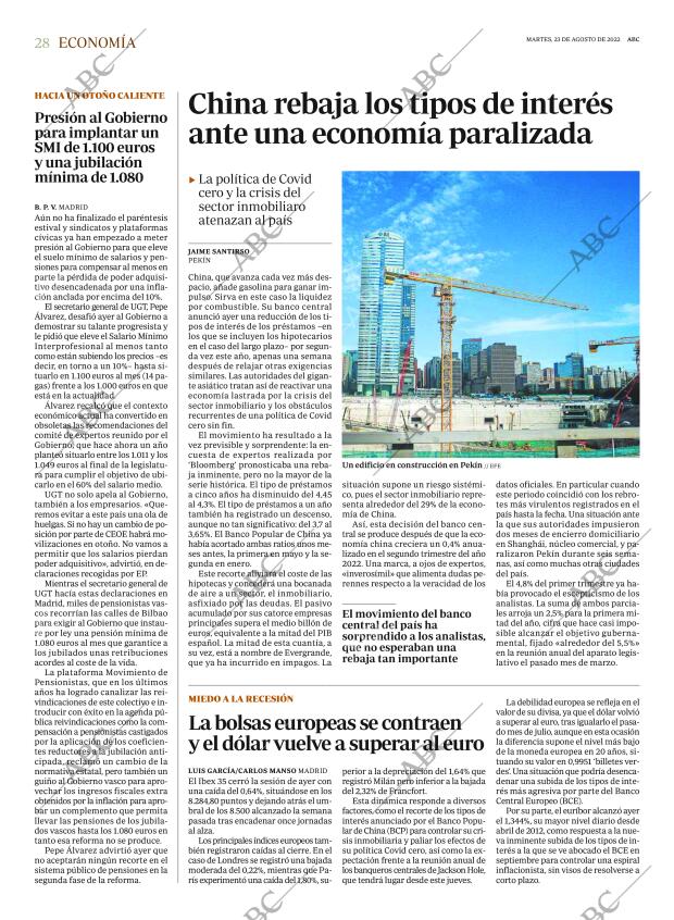 ABC MADRID 23-08-2022 página 28