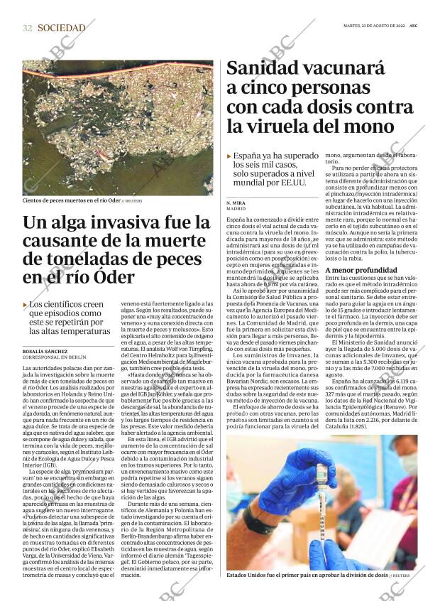 ABC MADRID 23-08-2022 página 32
