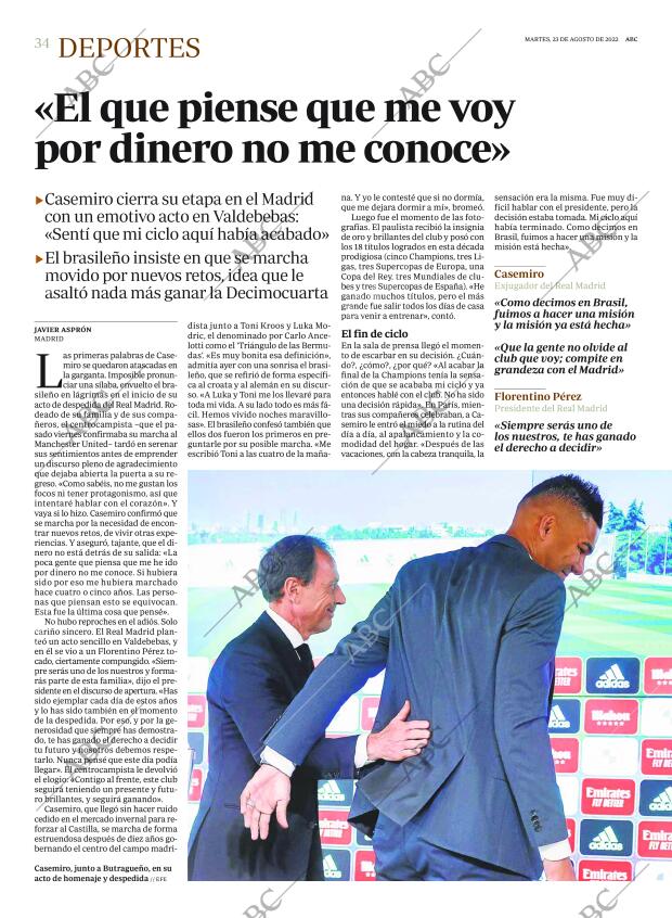 ABC MADRID 23-08-2022 página 34
