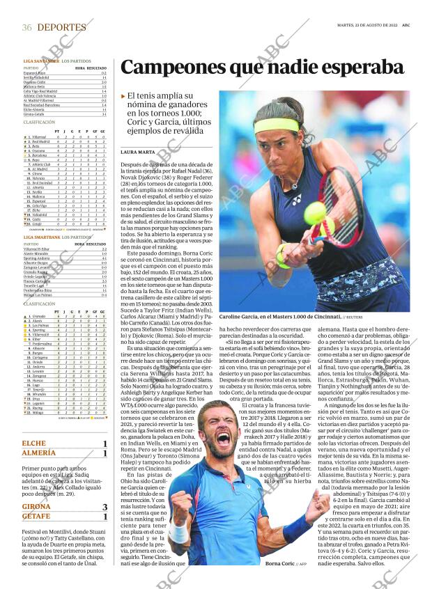 ABC MADRID 23-08-2022 página 36