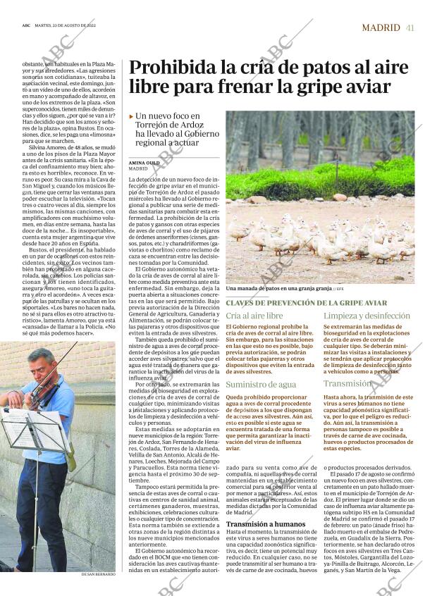 ABC MADRID 23-08-2022 página 41