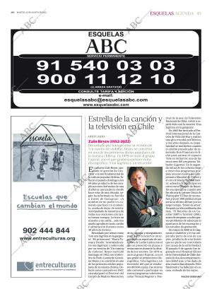 ABC MADRID 23-08-2022 página 45