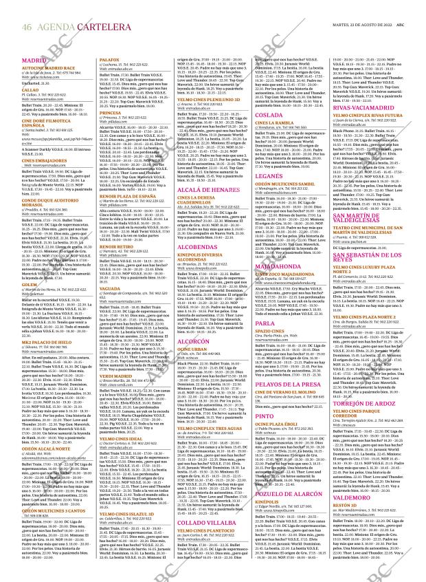 ABC MADRID 23-08-2022 página 46