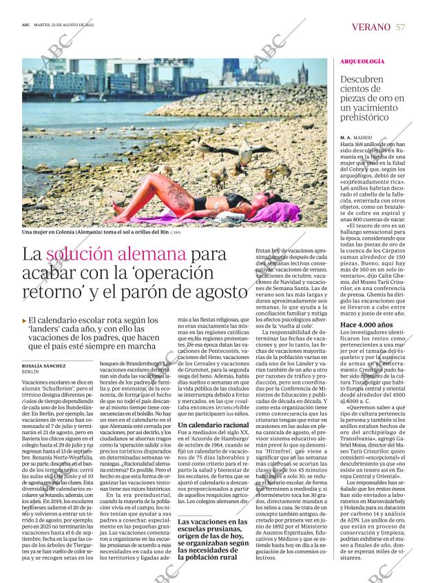ABC MADRID 23-08-2022 página 57