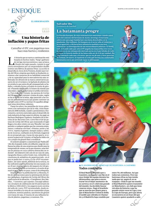 ABC MADRID 23-08-2022 página 8