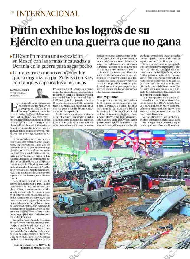 ABC MADRID 24-08-2022 página 20