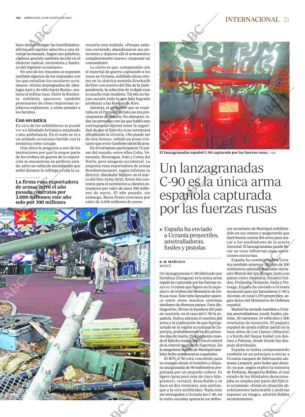 ABC MADRID 24-08-2022 página 21