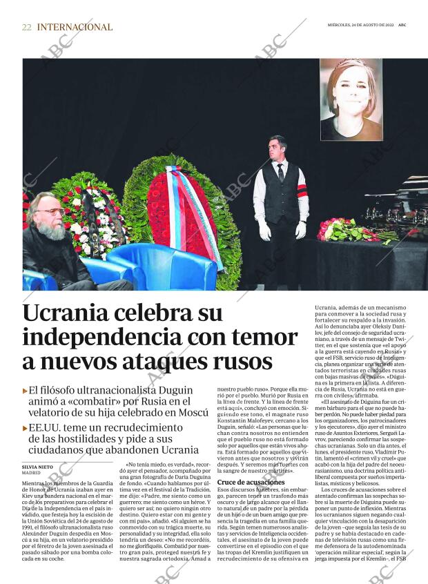ABC MADRID 24-08-2022 página 22