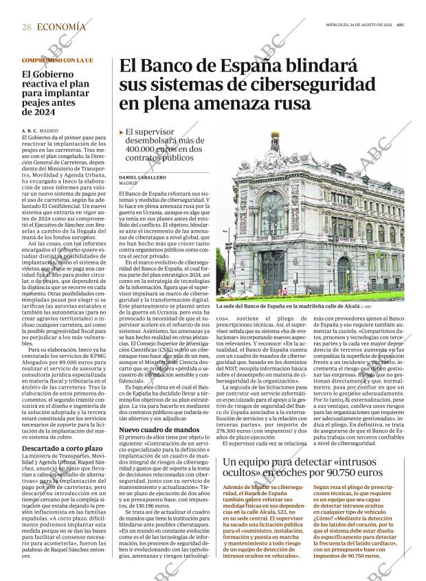 ABC MADRID 24-08-2022 página 28