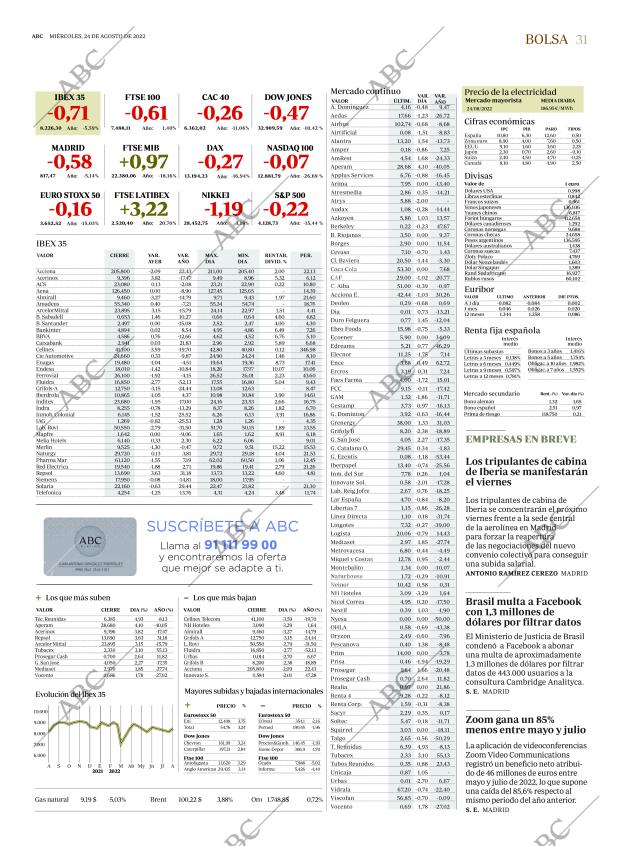 ABC MADRID 24-08-2022 página 31
