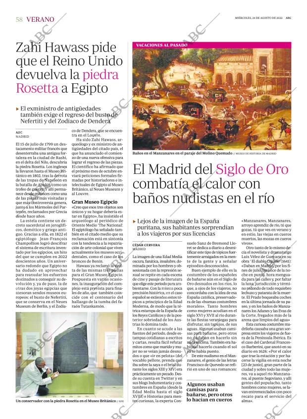 ABC MADRID 24-08-2022 página 58