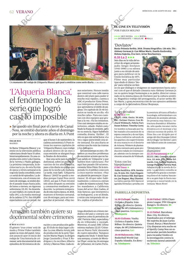 ABC MADRID 24-08-2022 página 62