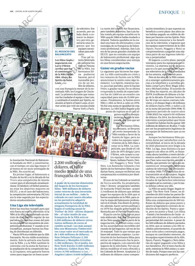 ABC MADRID 25-08-2022 página 11