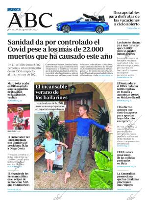 ABC MADRID 25-08-2022 página 2