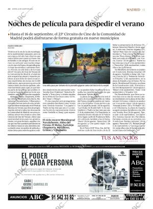 ABC MADRID 25-08-2022 página 41