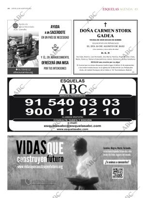 ABC MADRID 25-08-2022 página 43