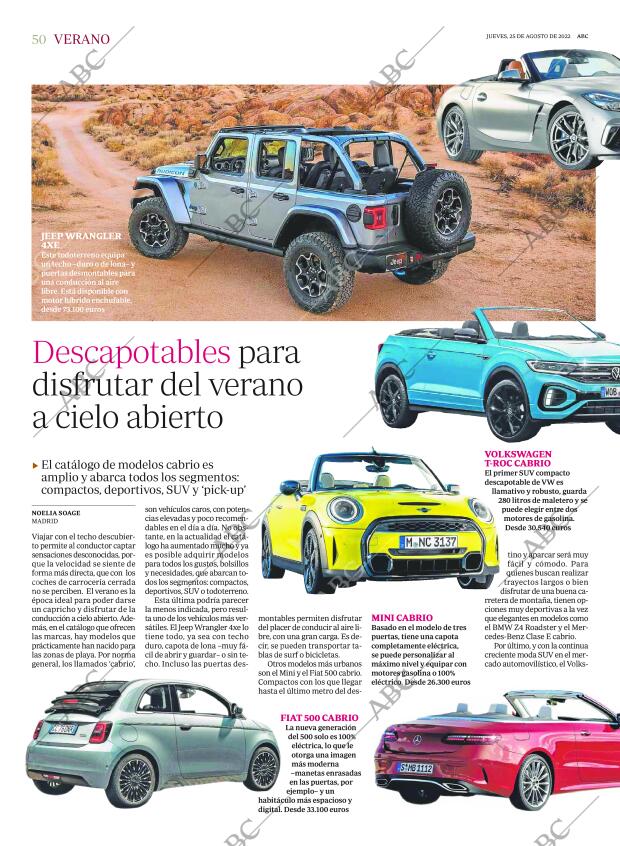ABC MADRID 25-08-2022 página 50